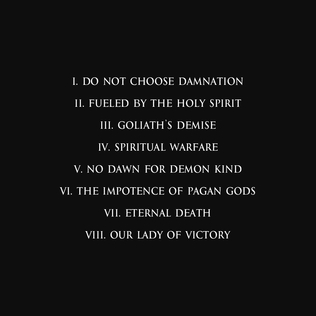 Signed No Dawn for Demon Kind CD [Pre-Order]