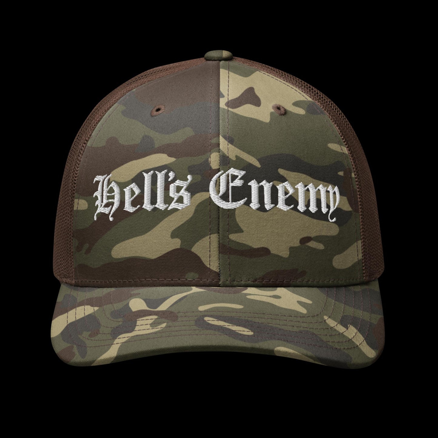 Camo Trucker Hat [Original Logo]