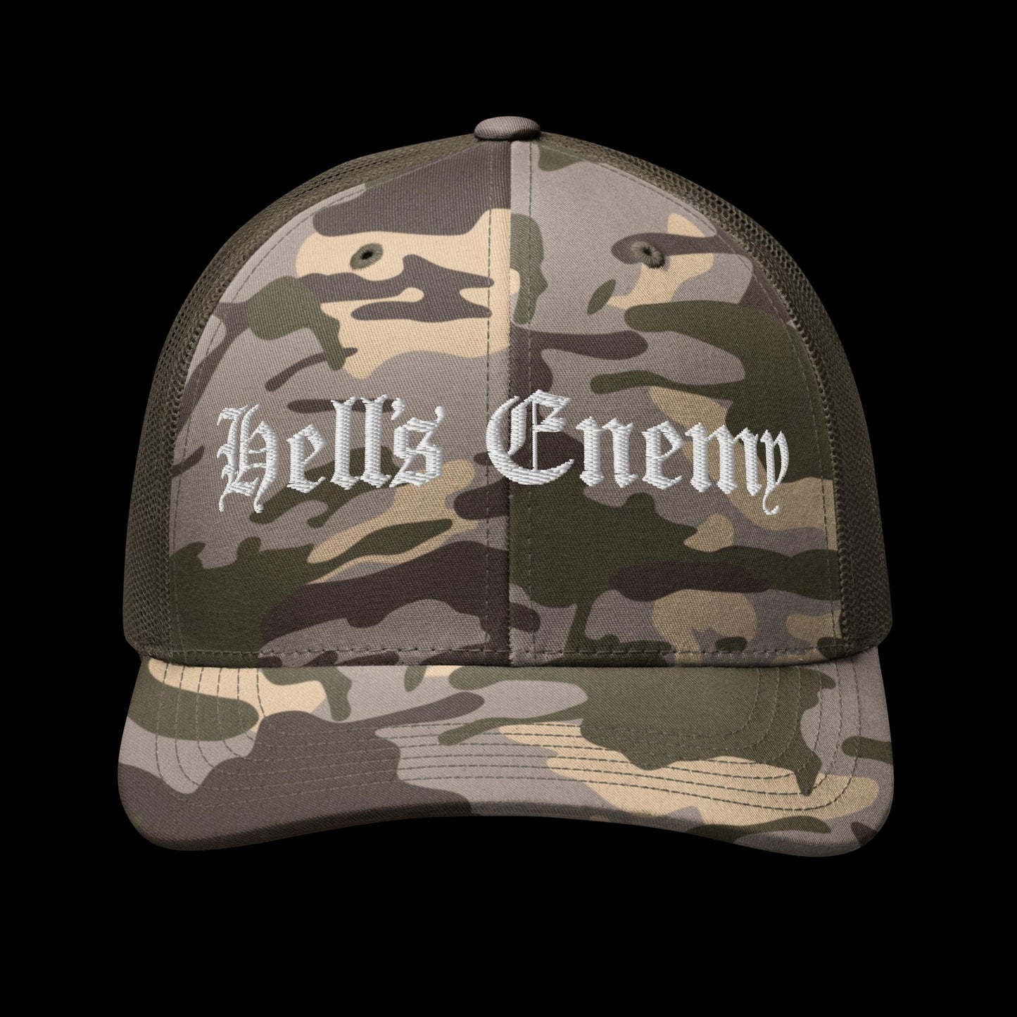 Camo Trucker Hat [Original Logo]