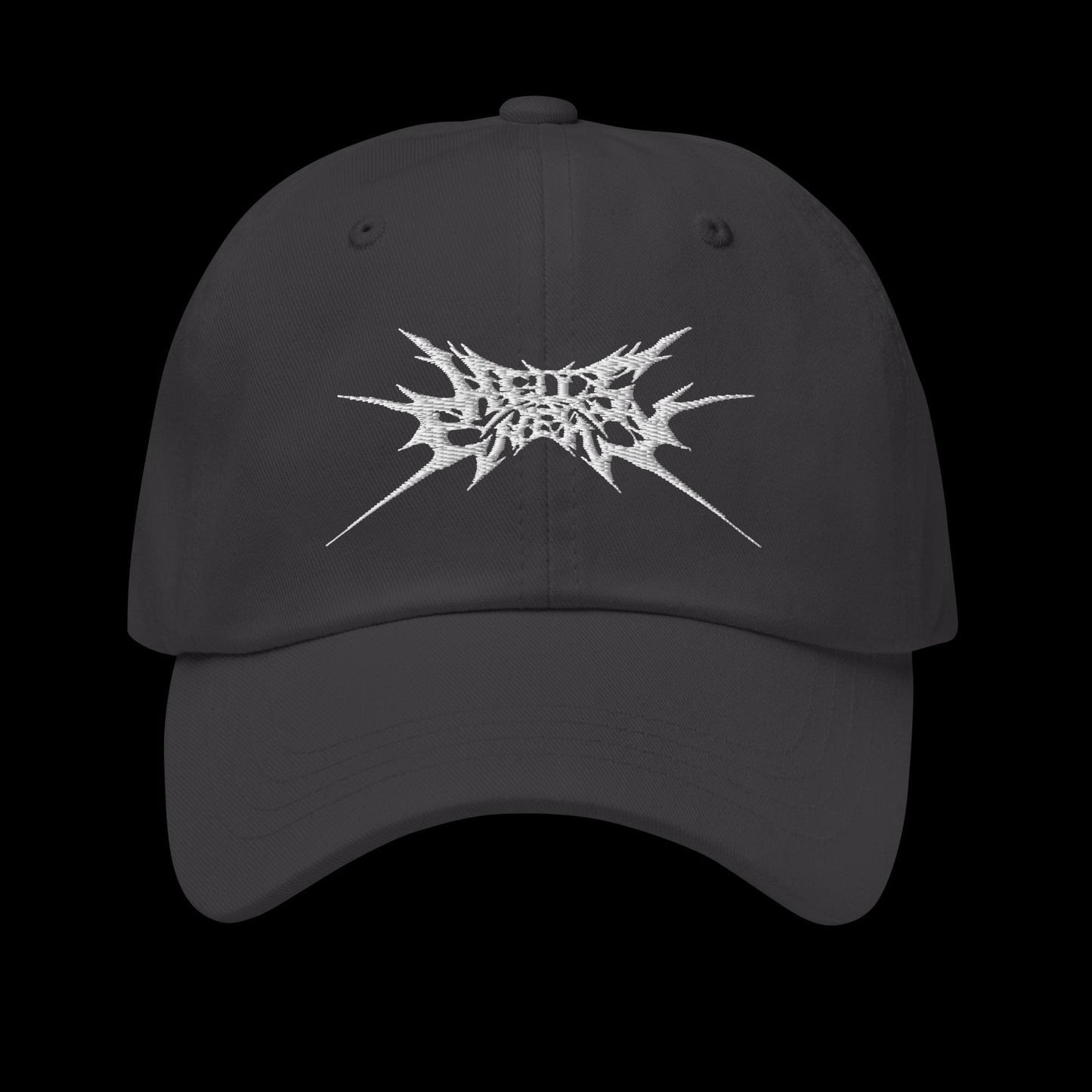 Hell's Enemy Dad Hat [New Logo - White Version]