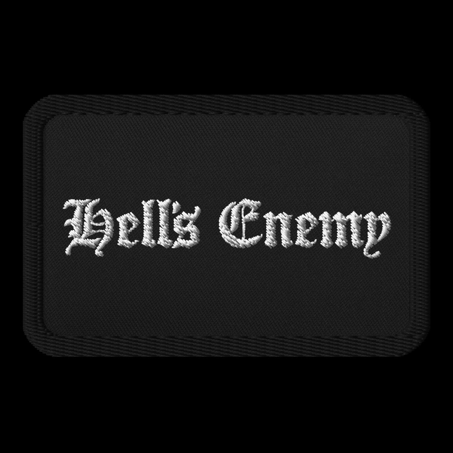 Hell's Enemy Embroidered Patch