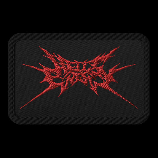 Hell's Enemy Embroidered Patch [New Logo - Red Version]