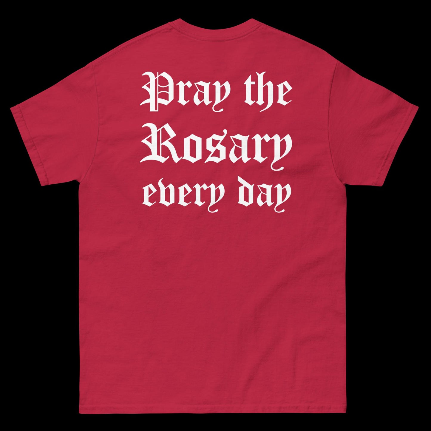 Blessed Mother/Rosary Tee