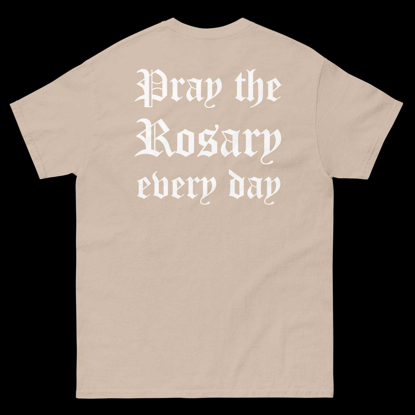 Blessed Mother/Rosary Tee