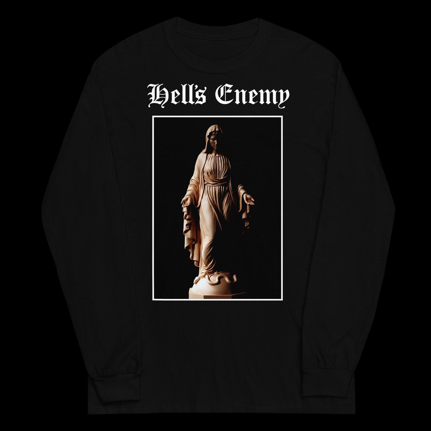 Blessed Mother/Crushing the Head Long Sleeve