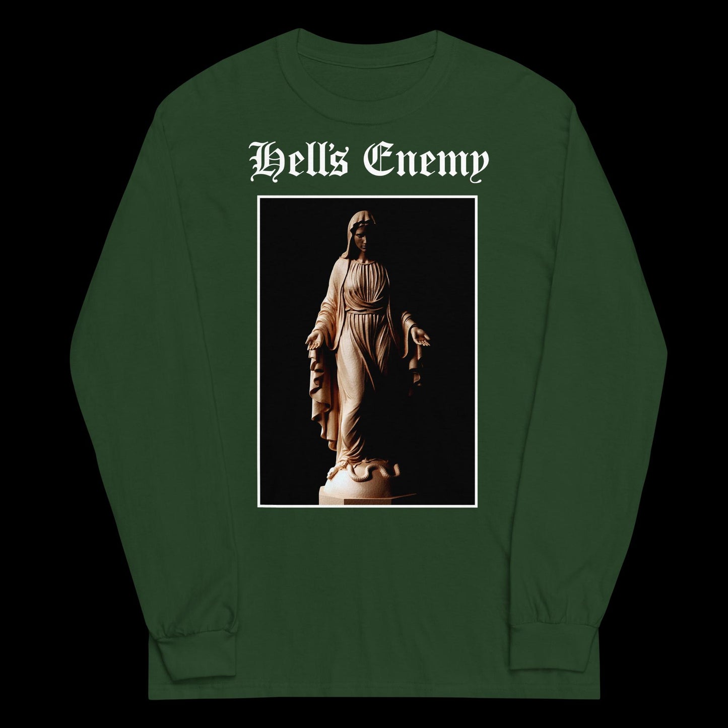 Blessed Mother/Crushing the Head Long Sleeve