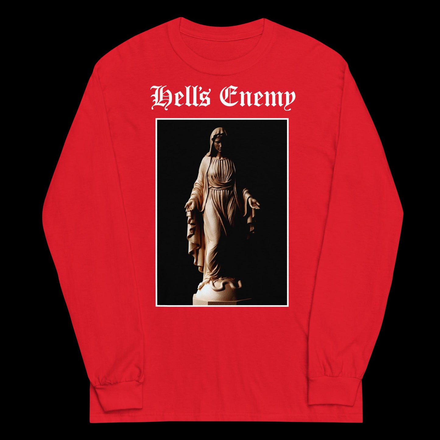 Blessed Mother/Crushing the Head Long Sleeve