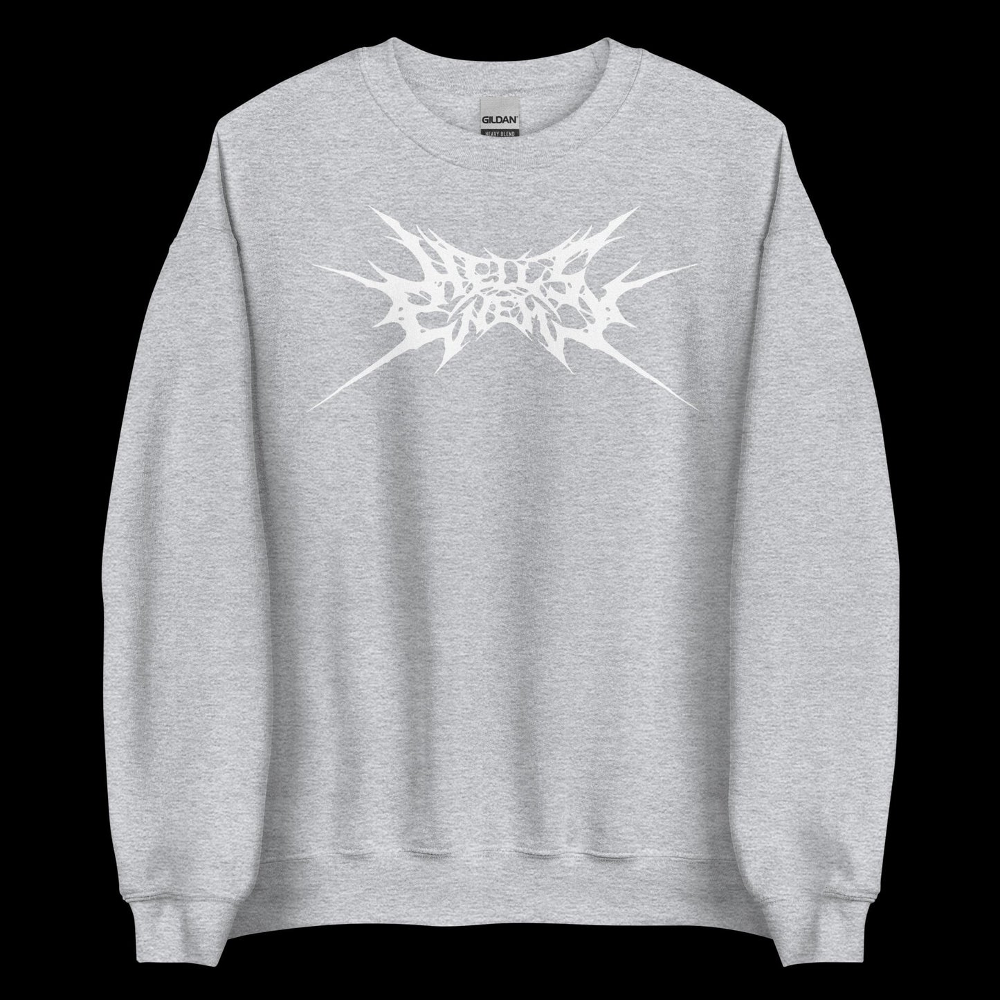 Hell's Enemy Crewneck [New Logo - White]