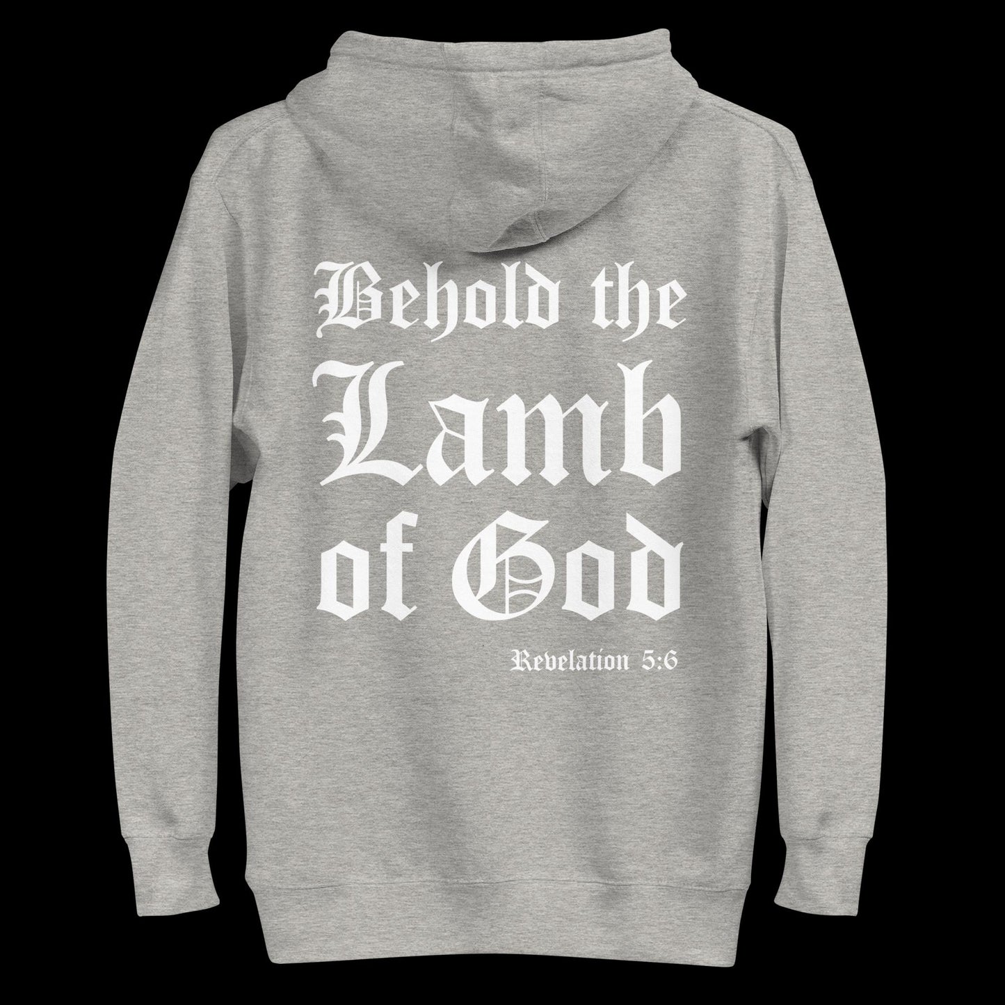 Behold the Lamb Hoodie [Double-sided]