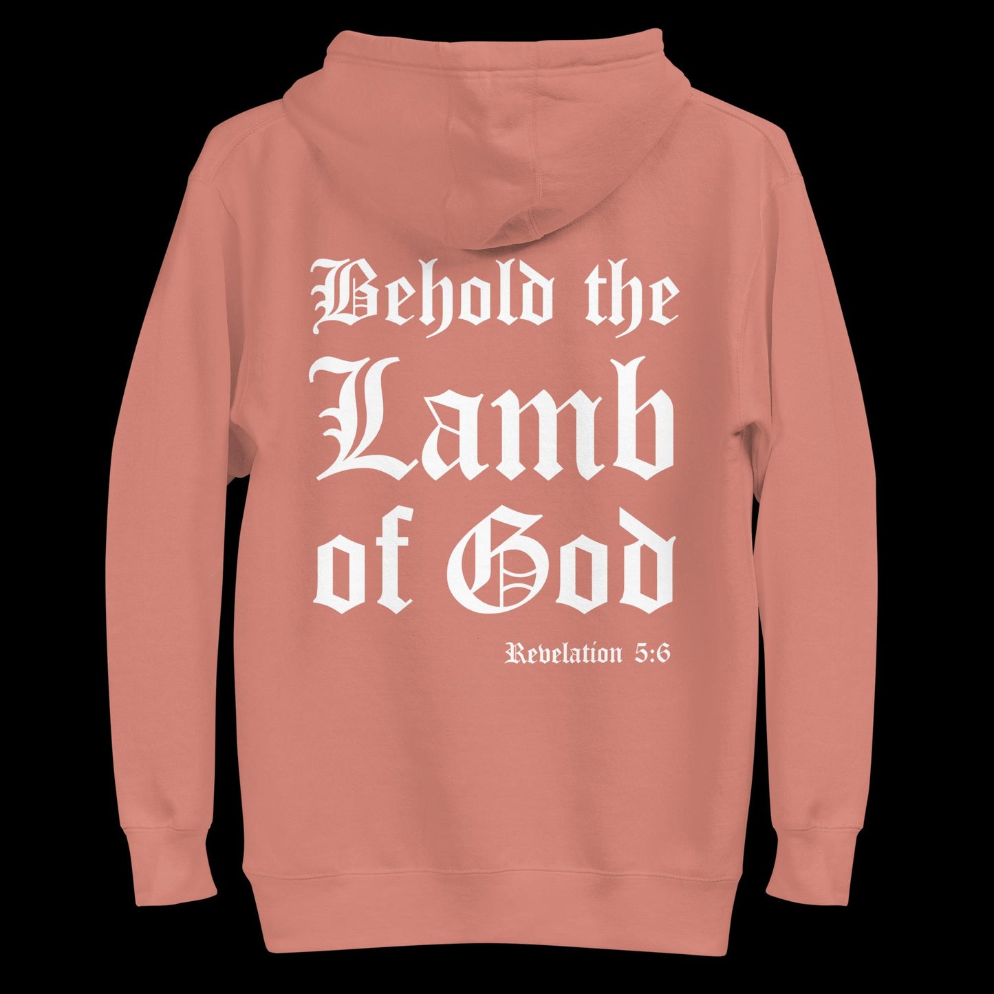 Behold the Lamb Hoodie [Double-sided]