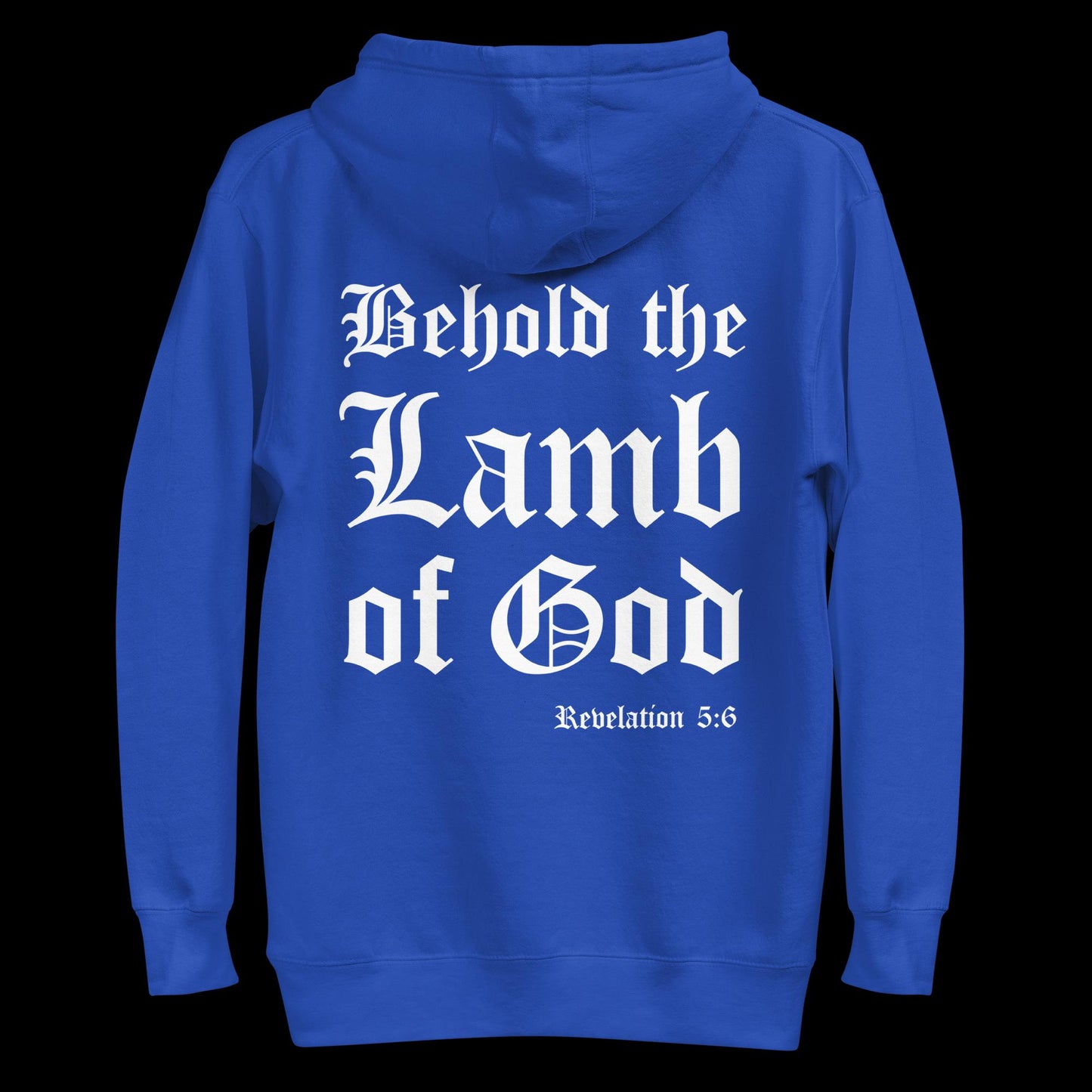 Behold the Lamb Hoodie [Double-sided]